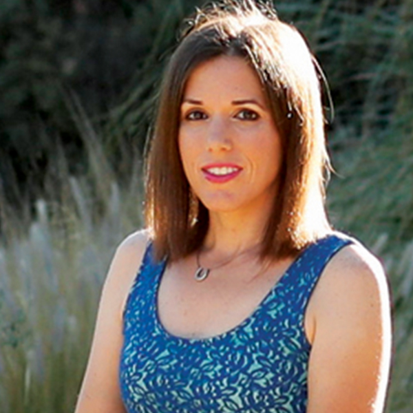 head shot of young woman