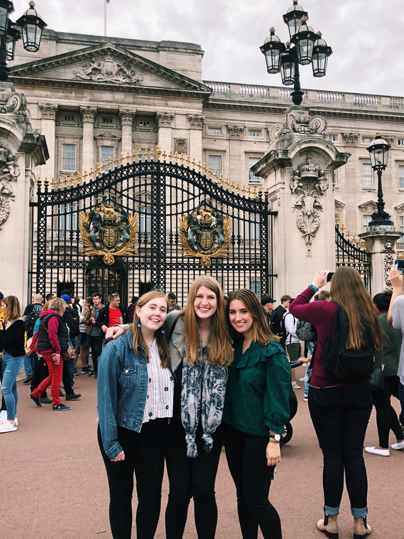 three female students in Berlin