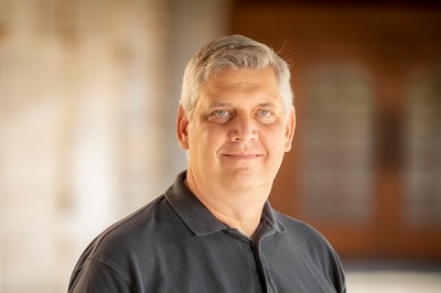 head and shoulder image of Rhodes College professor Brent Hoffmeister