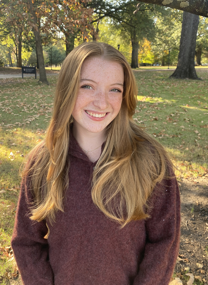 a young woman with long blonde hair