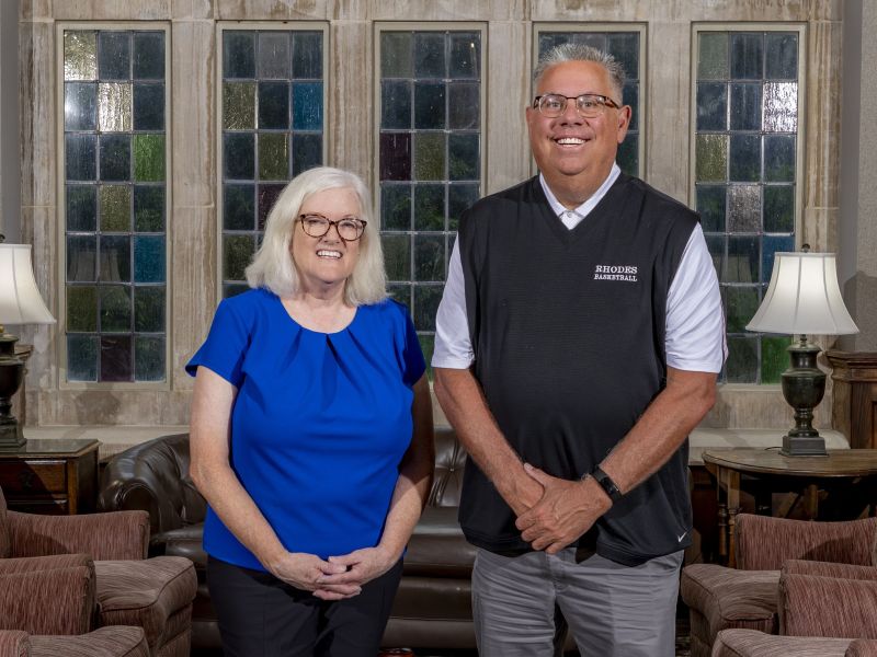 image of Marci Hendrix and Matt Dean standing next to each