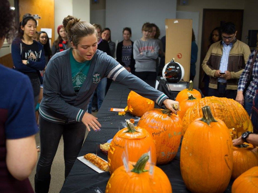 Psychology Department's annual pumpkin contest