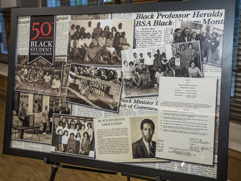 poster board of 50th BSA reunion