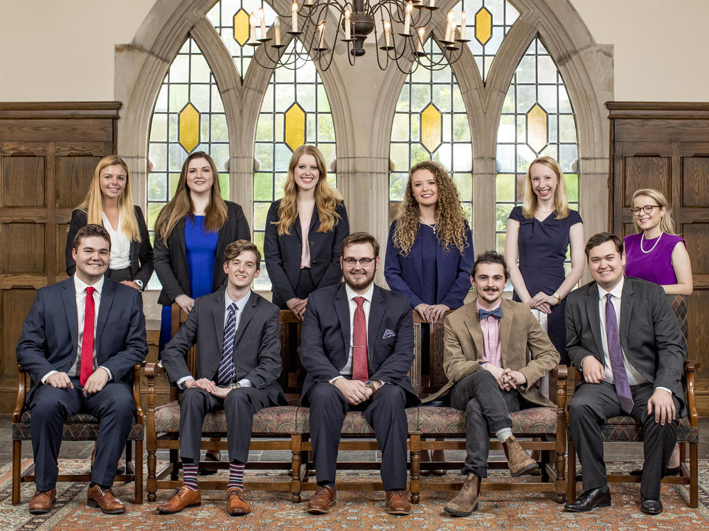 Rhodes College mock trial members