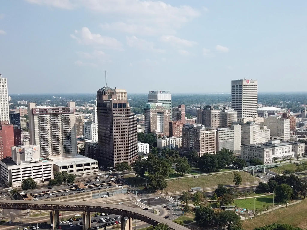 Skyline of Memphis, Tennessee