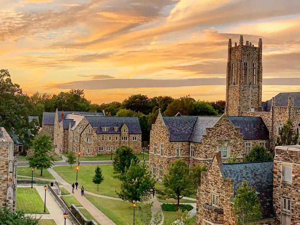 beautiful Collegiate Gothic campus