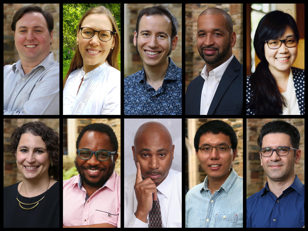 a composite photo of headshots of men and women