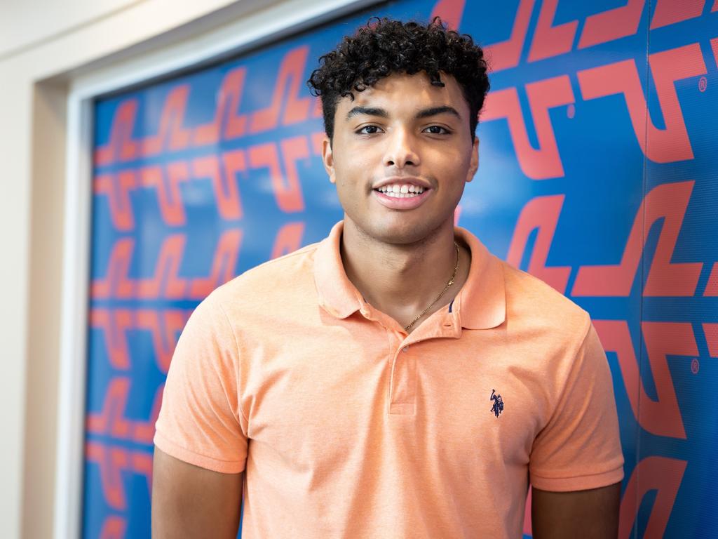 head and shoulder image of Rhodes College student Jalen Essick