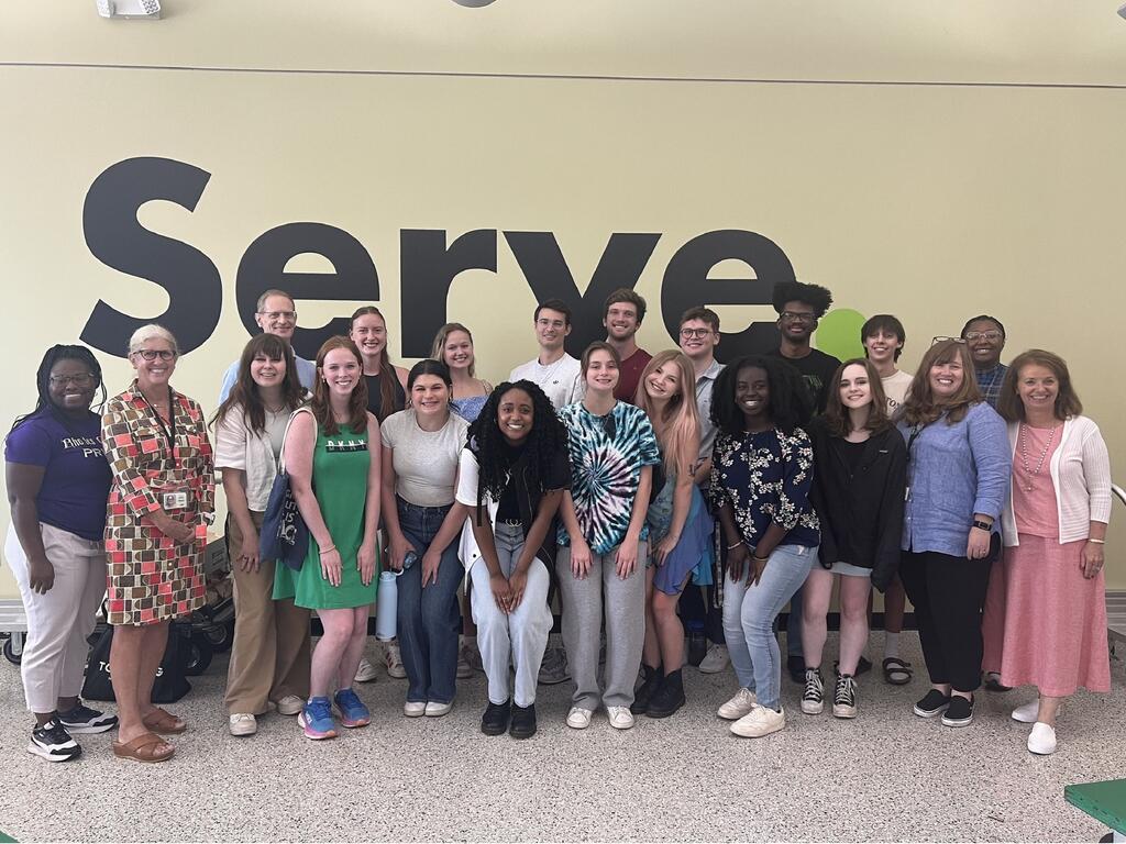 group photo of Rhodes Summer Service Fellows