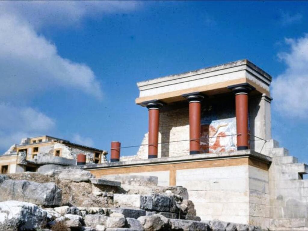 Archaeological Site in Knossos, Greece