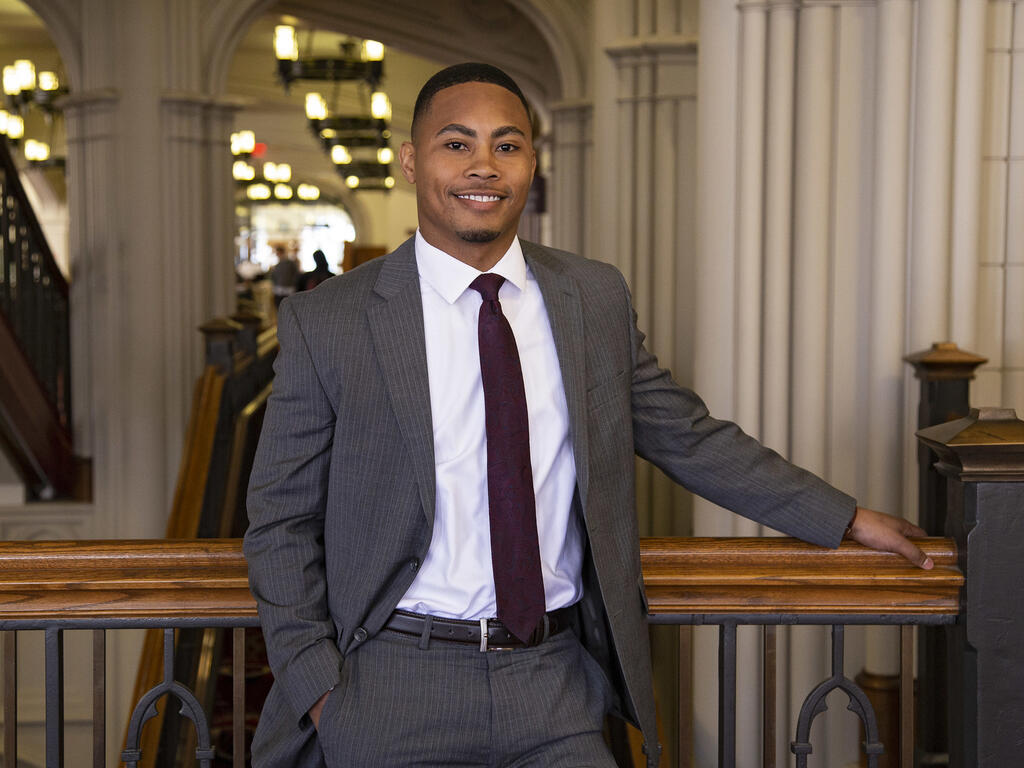 image of Stanton Brown in a suit and tie