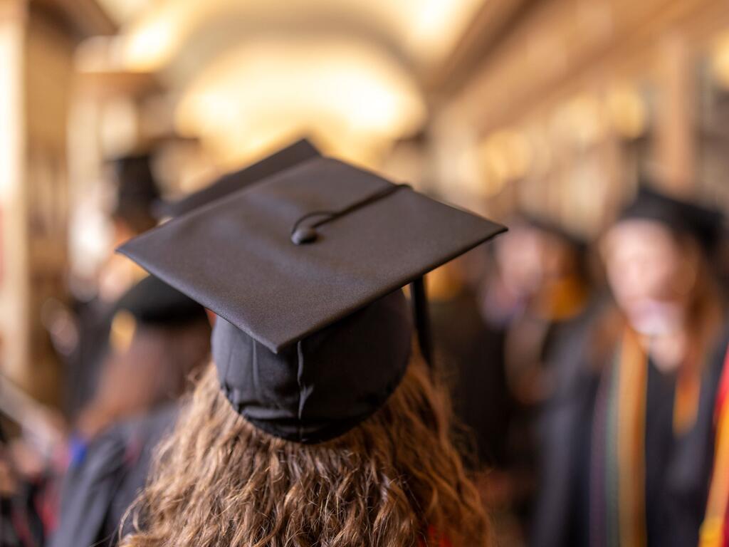 image of student in graduation cap