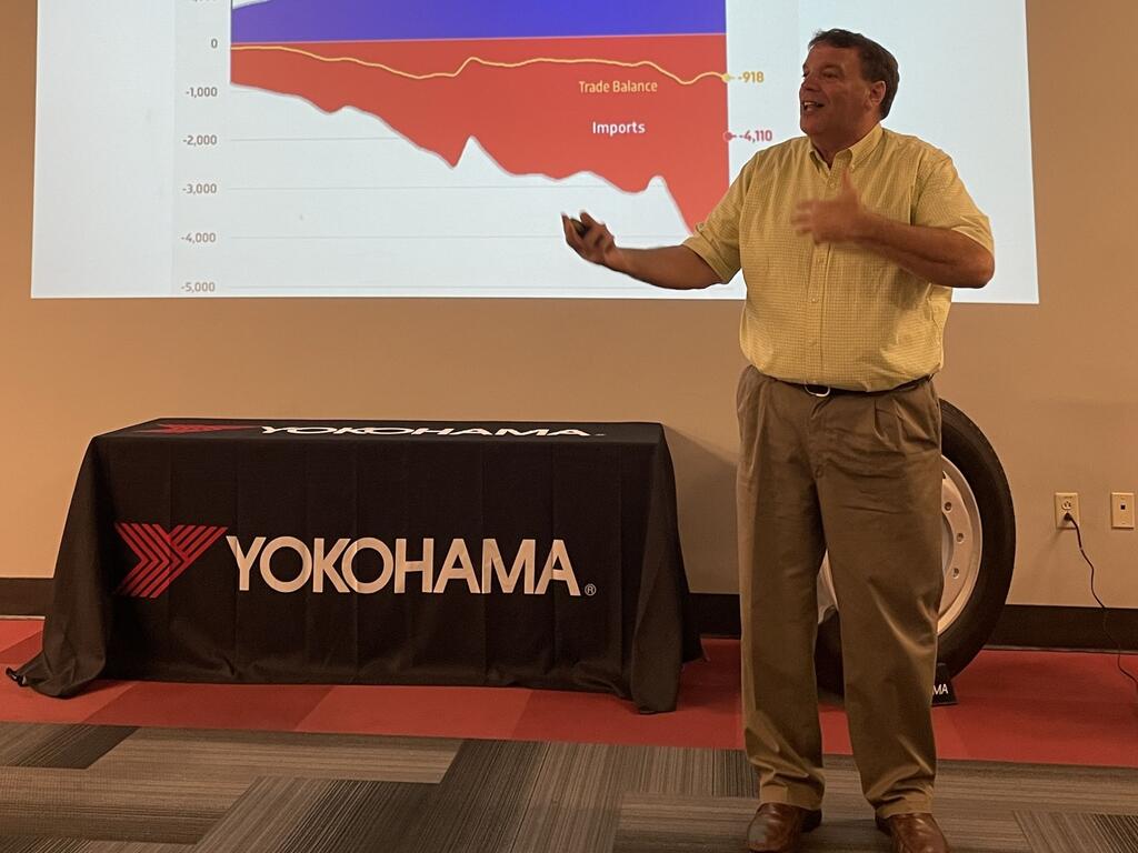 image of Dr. Stephen Ceccoli making a presentation