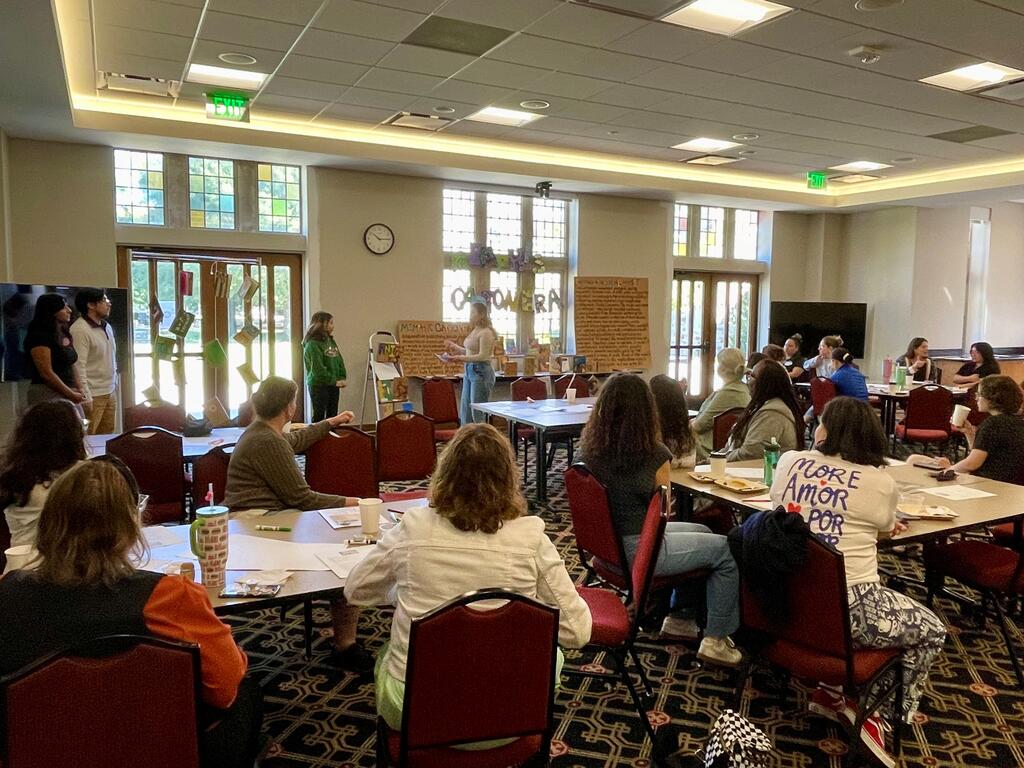 image of a group meeting