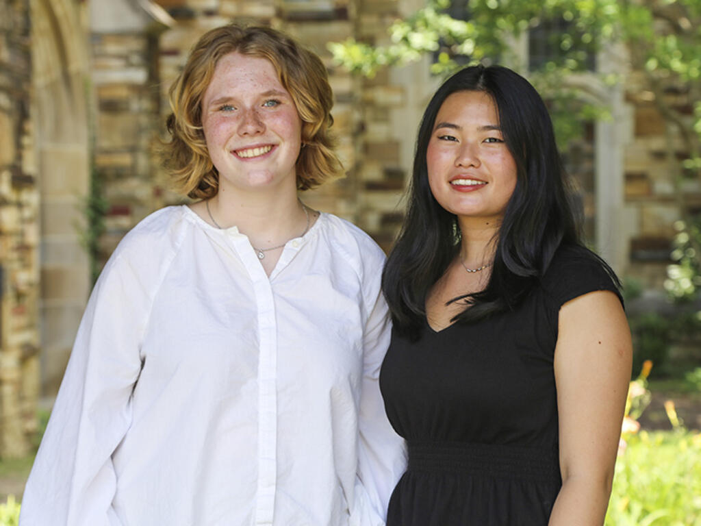 Olivia Cass and Anna Everly