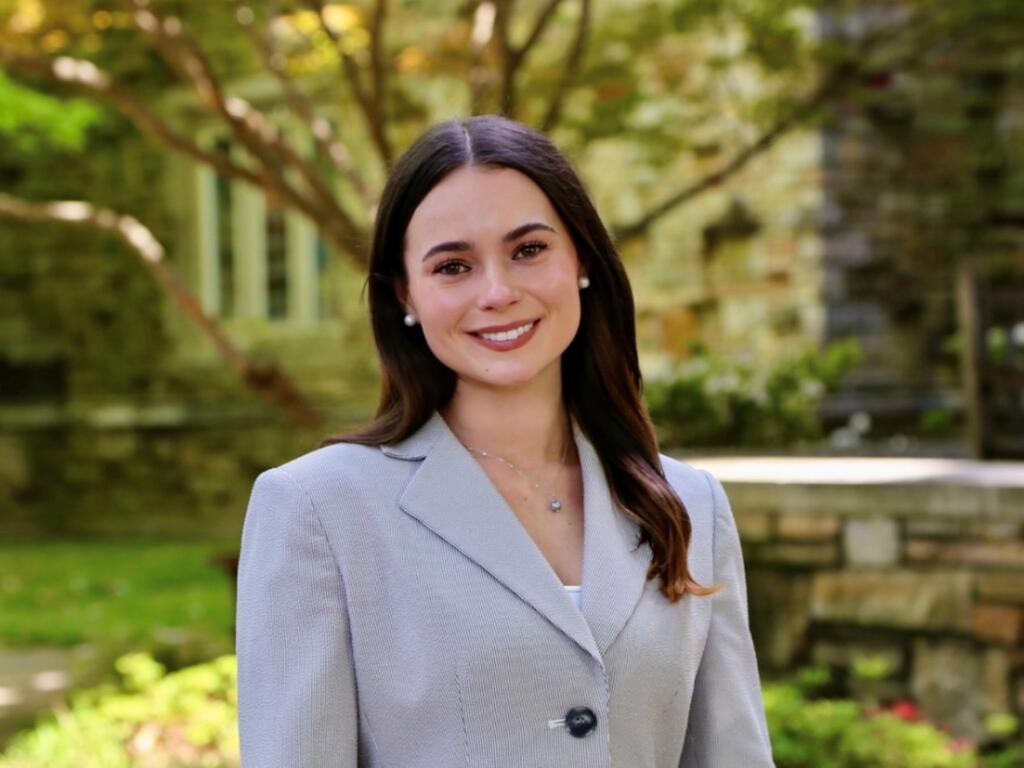 head and shoulder image of Rhodes College senior Caroline Johnson