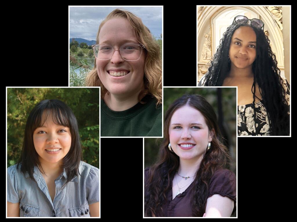 collage of head and shoulder images of Rhodes College students