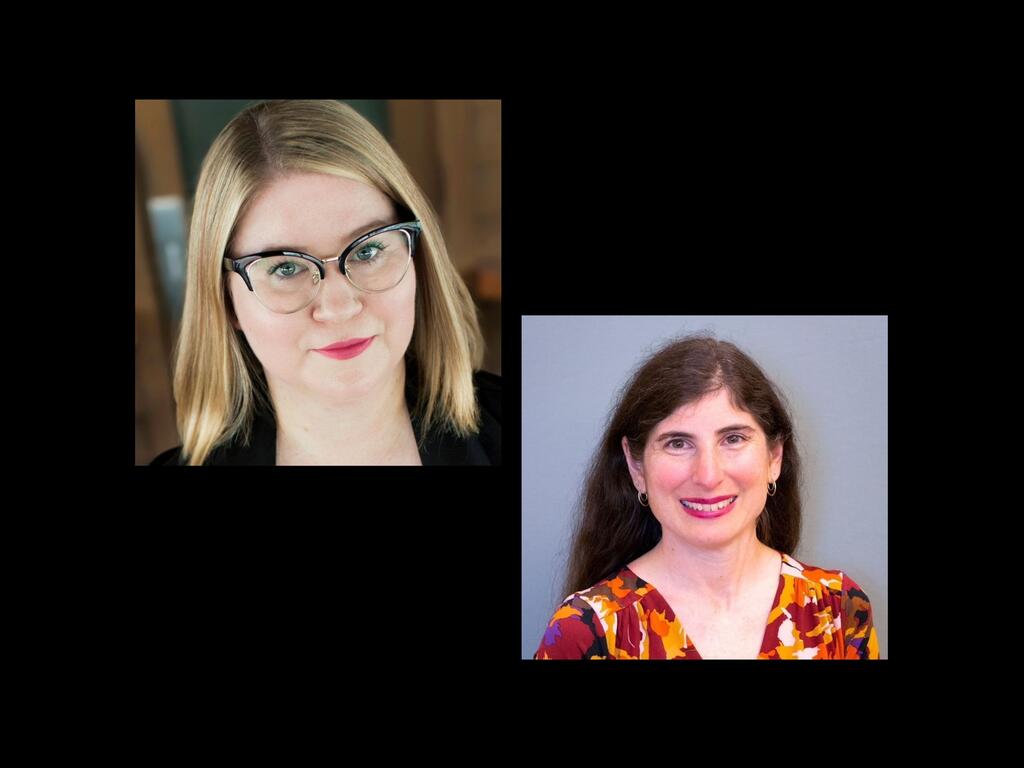 head and shoulder images of Aliza Moran and Melissa Andrews