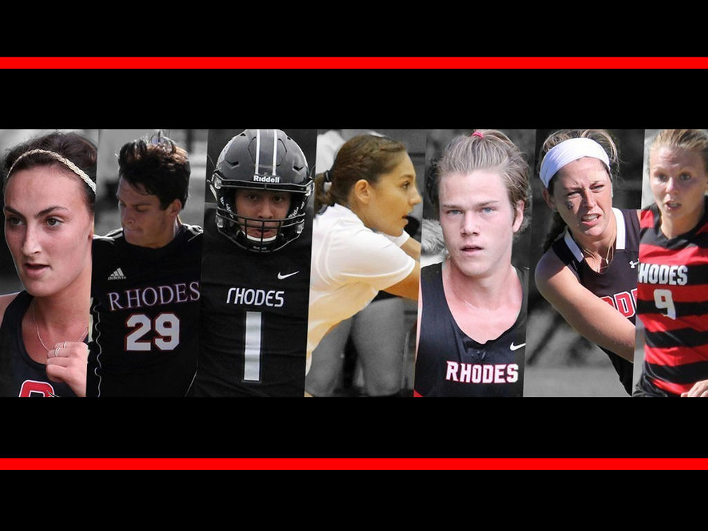 a collage of a diverse group of athletes with their "game face" on 