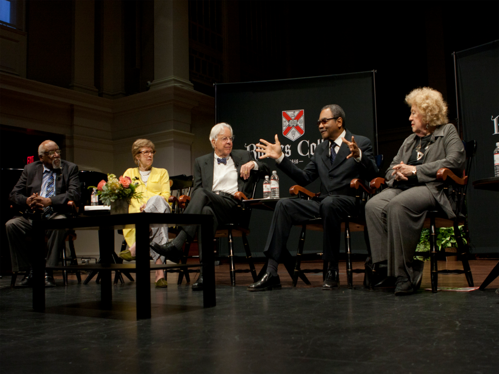 Panelists on stage